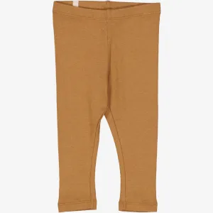 Rib Leggings | Baby - caramel Wheat