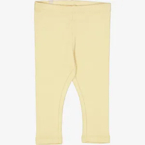 Rib Leggings | Baby - yellow dream Wheat