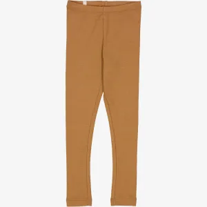 Rib Leggings - caramel Wheat