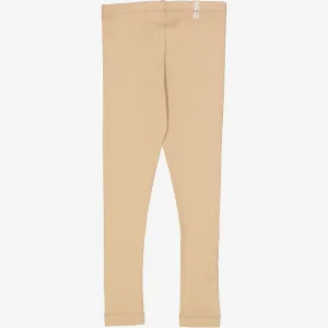 Rib Leggings - latte Wheat