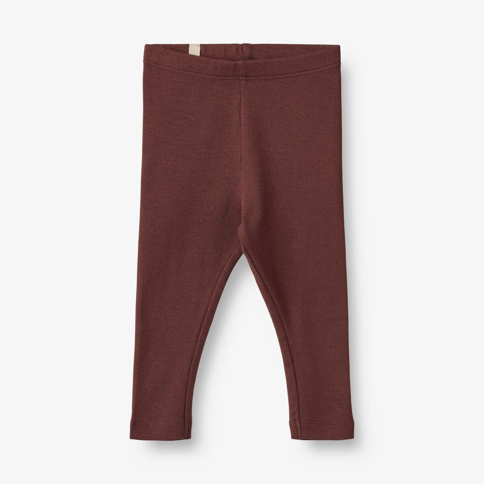 Rib Leggings Maddy | Baby - aubergine Wheat