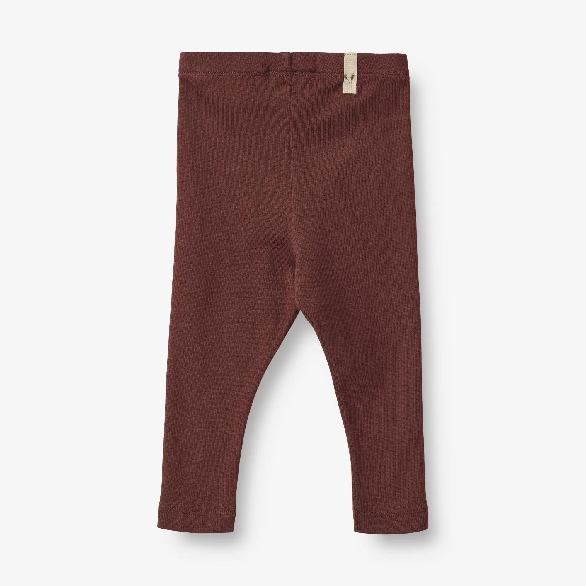Rib Leggings Maddy | Baby - aubergine Wheat