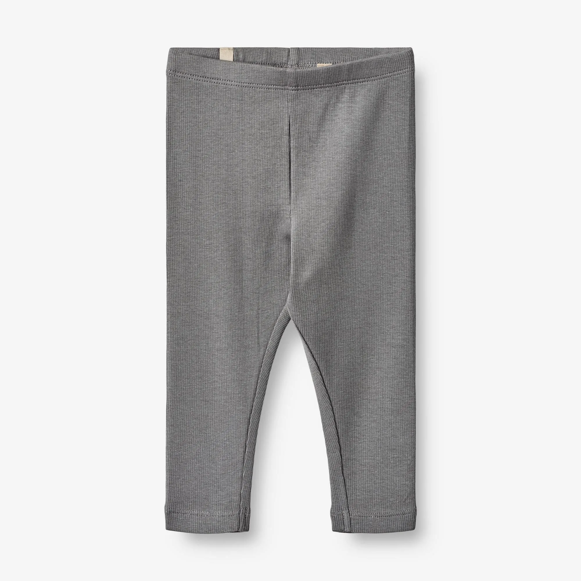 Rib Leggings Maddy | Baby - autumn sky Wheat