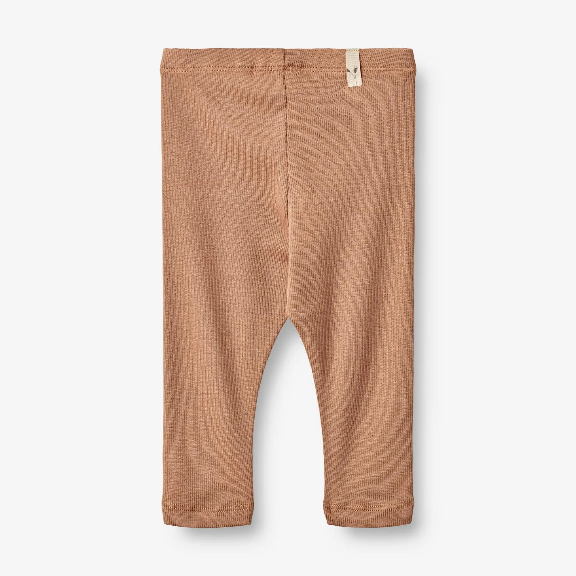 Rib Leggings Maddy | Baby - berry dust Wheat