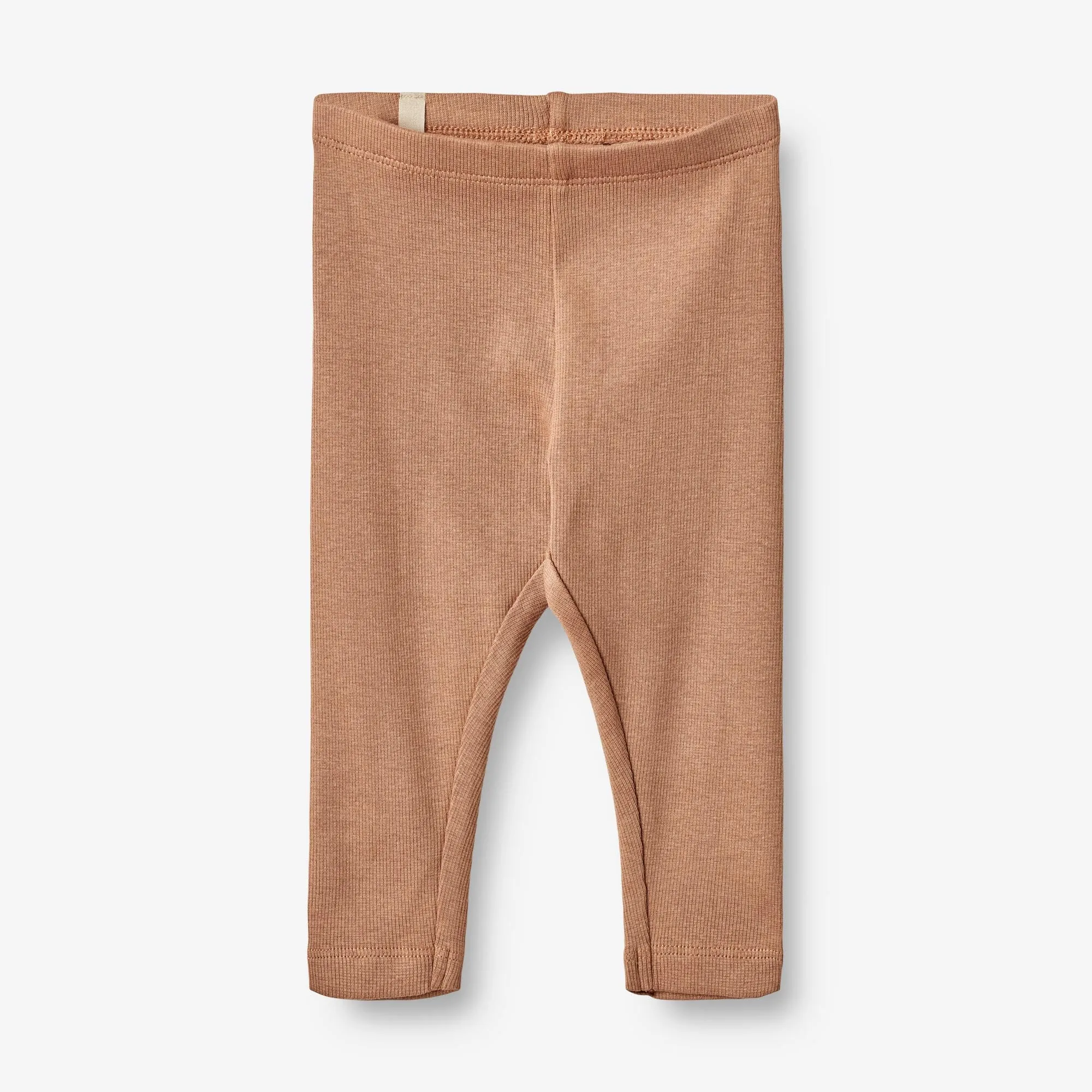 Rib Leggings Maddy | Baby - berry dust Wheat