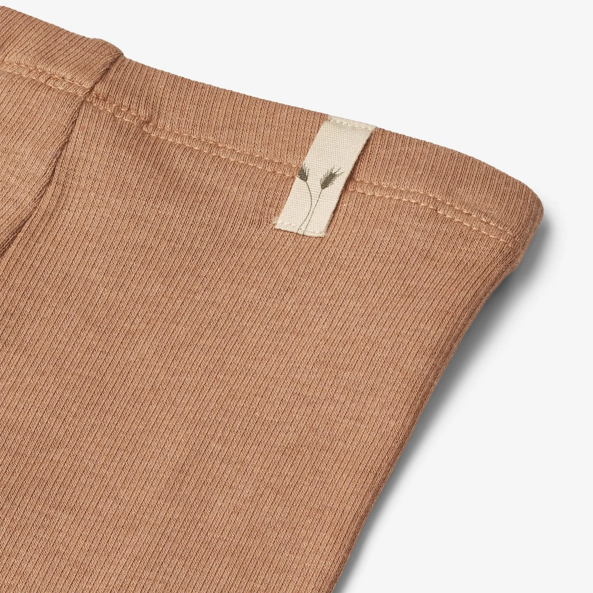 Rib Leggings Maddy | Baby - berry dust Wheat