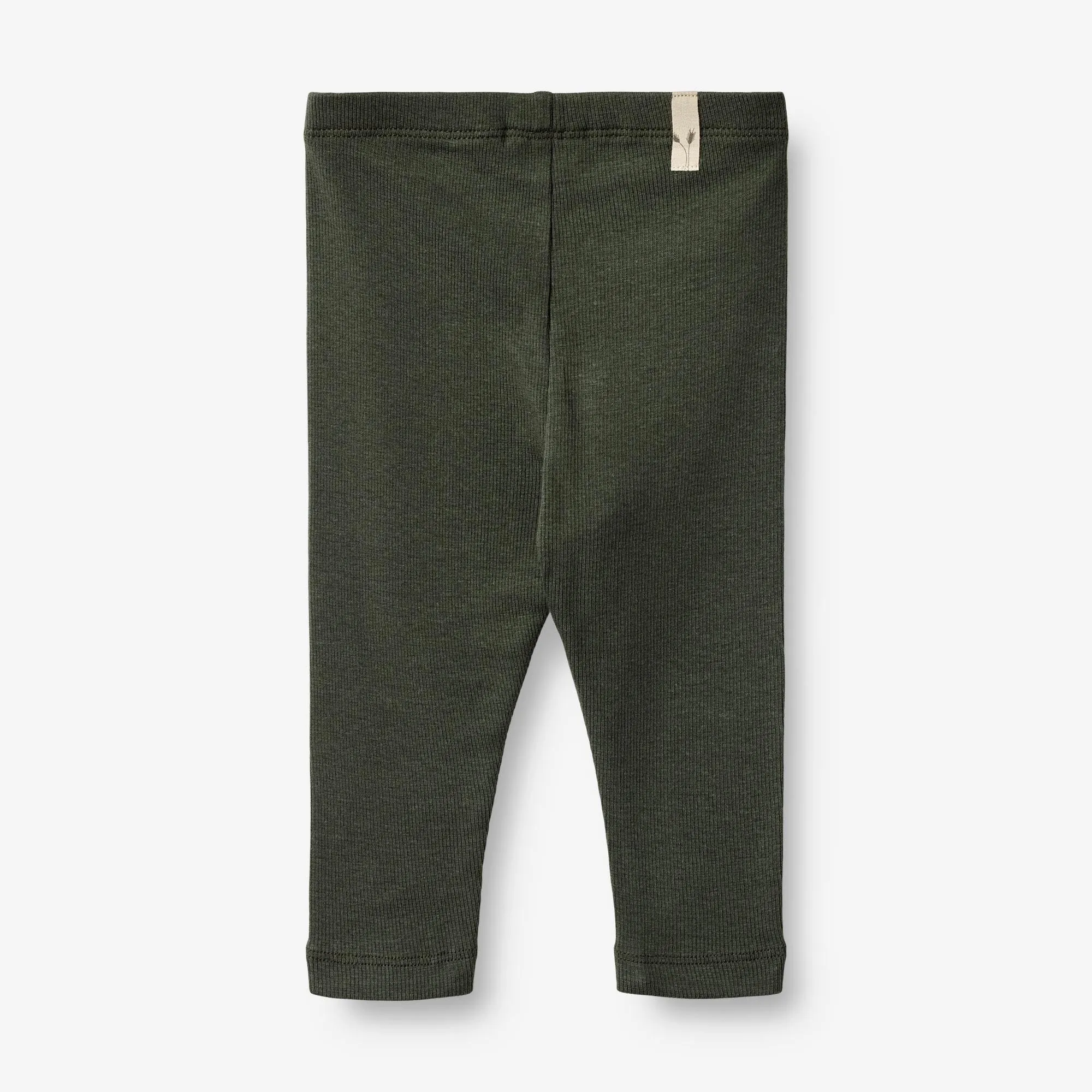 Rib Leggings Maddy | Baby - black coal Wheat