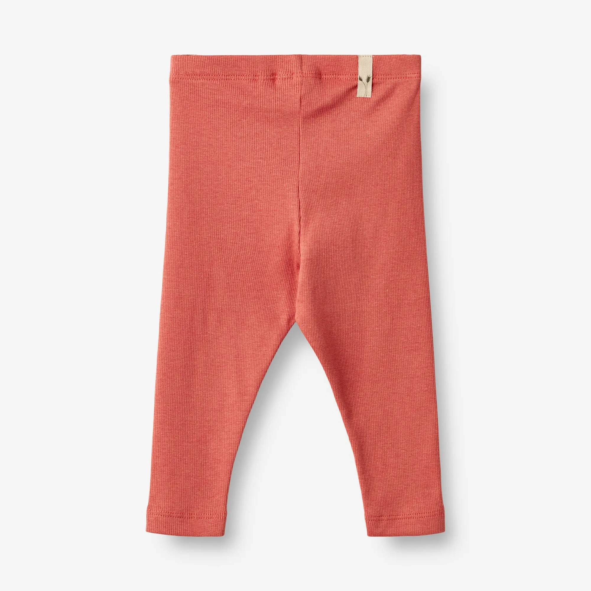 Rib Leggings Maddy | Baby - faded rose Wheat