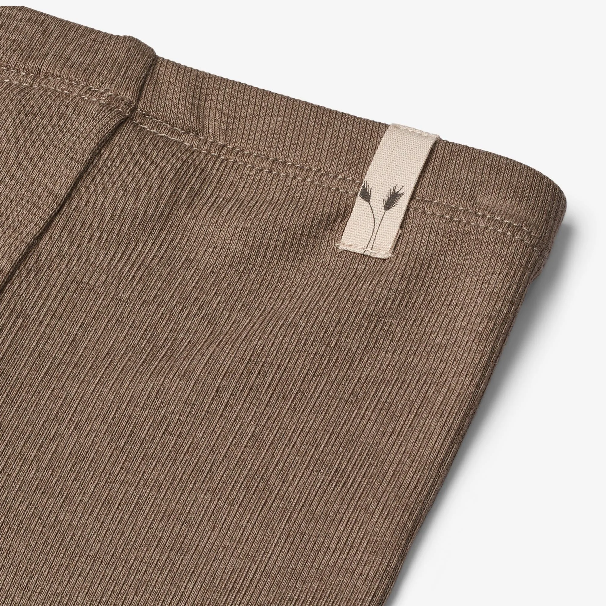 Rib Leggings Maddy | Baby - greybrown Wheat