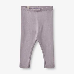 Rib Leggings Maddy | Baby - lavender Wheat