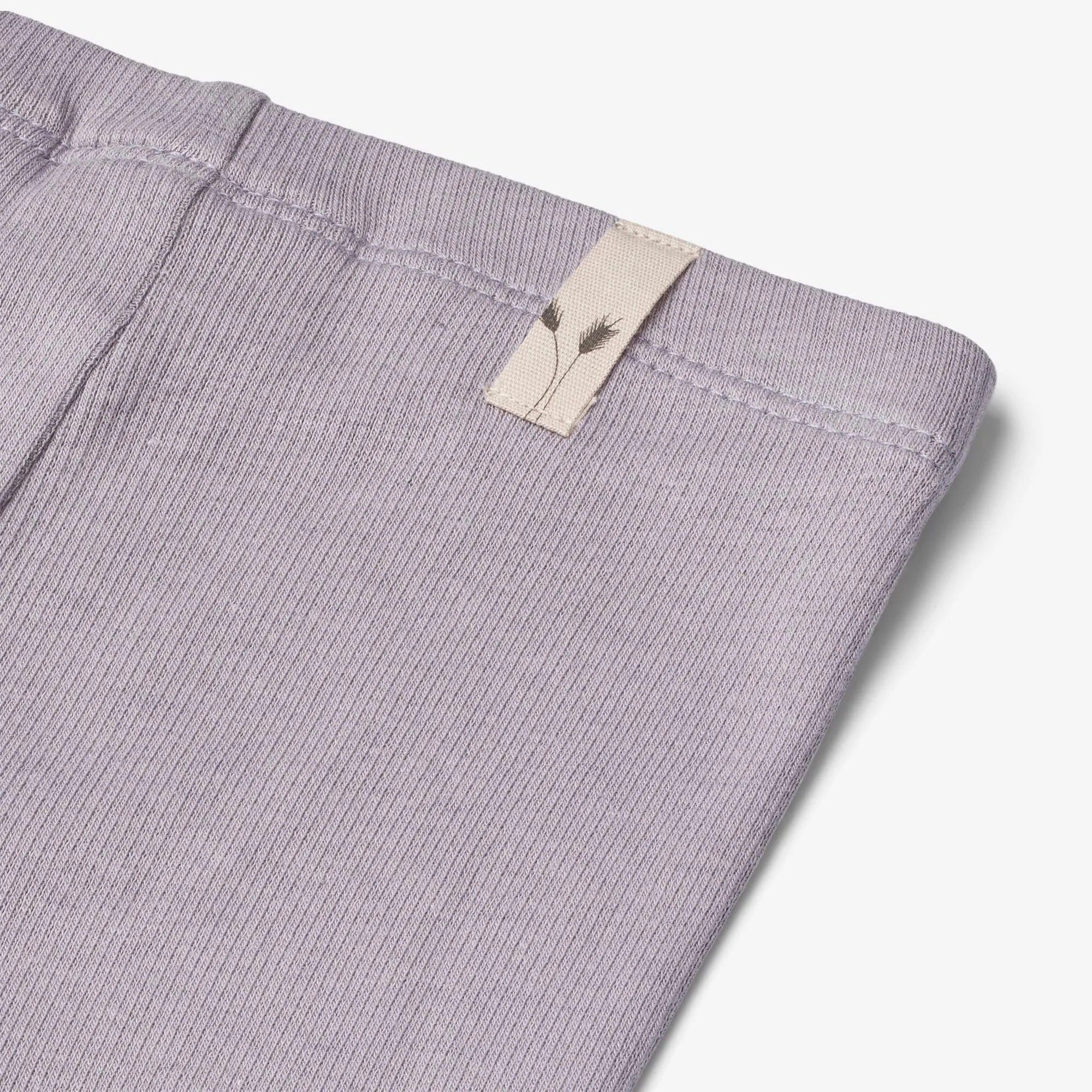 Rib Leggings Maddy | Baby - lavender Wheat