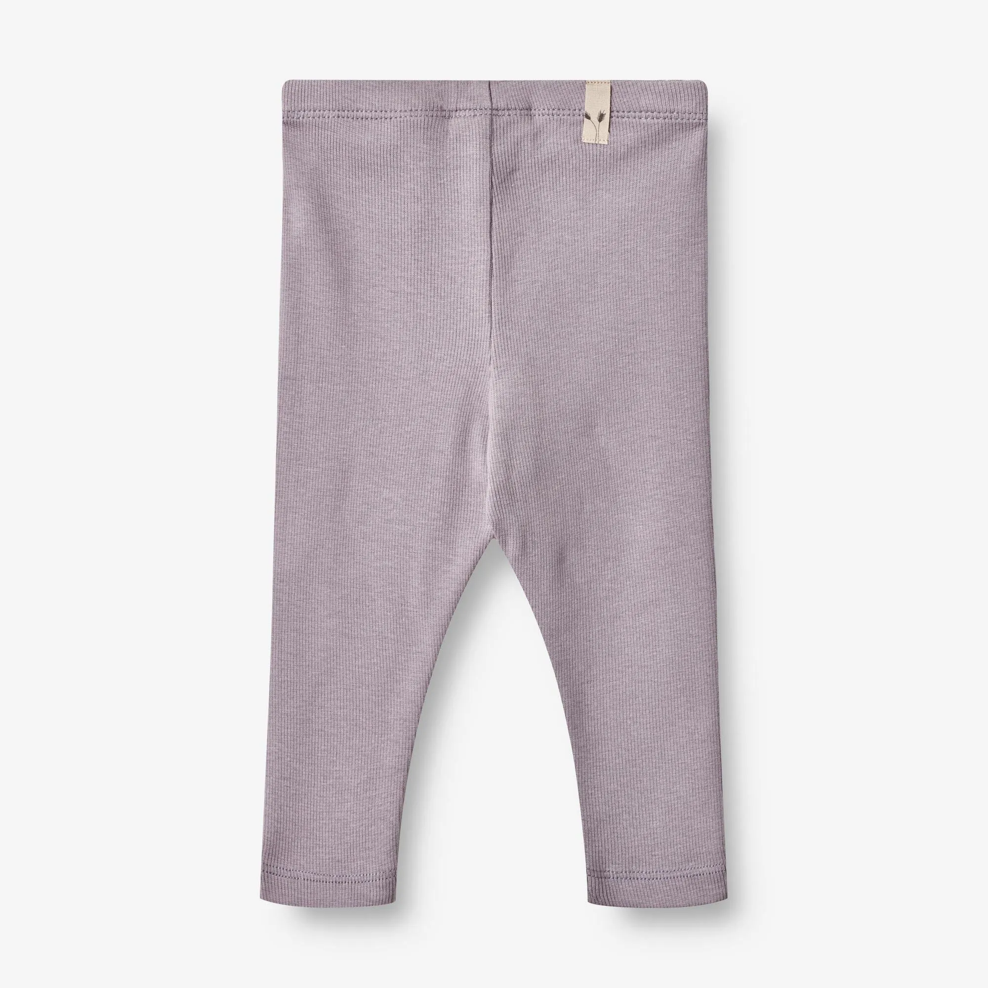 Rib Leggings Maddy | Baby - lavender Wheat