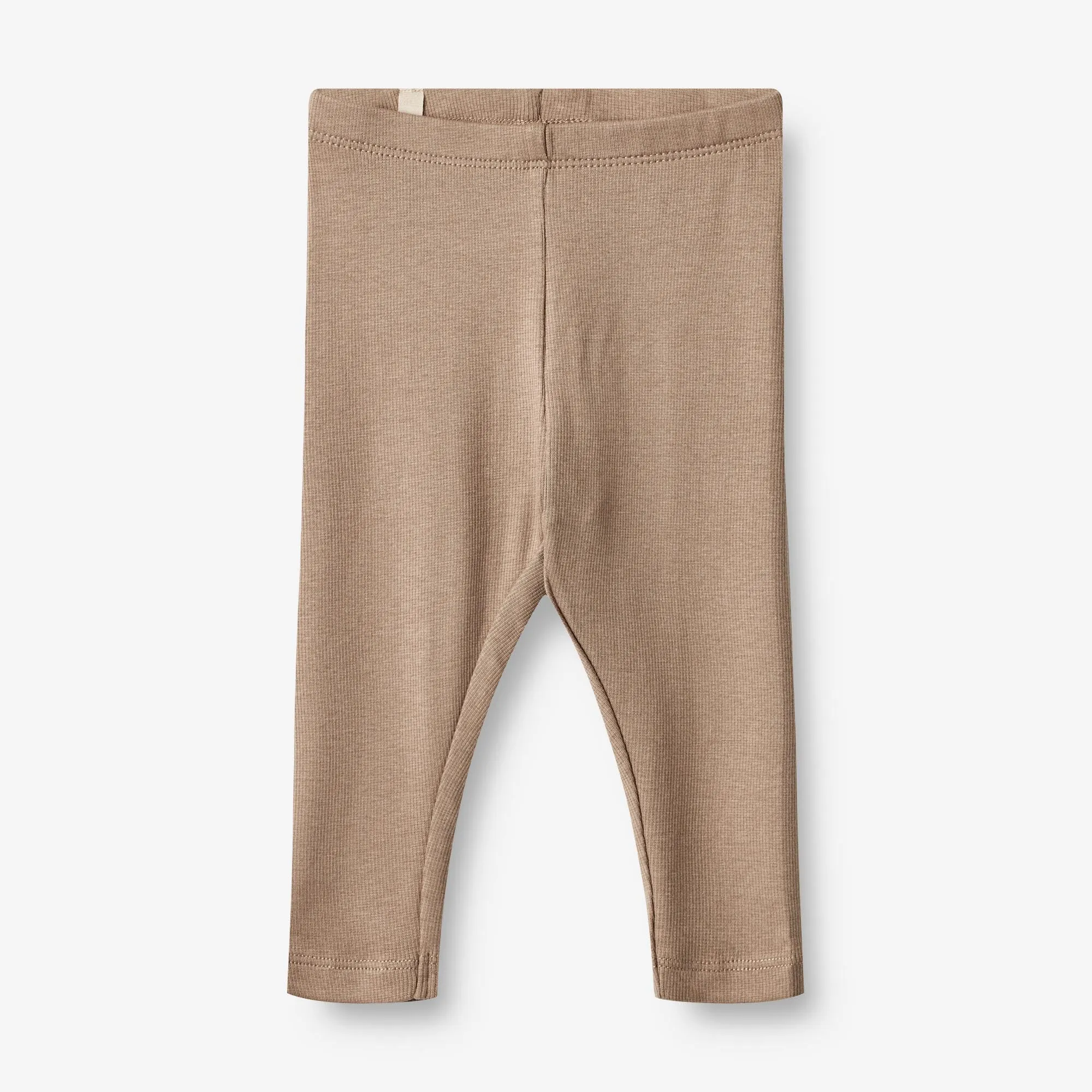 Rib Leggings Maddy | Baby - soft brown Wheat