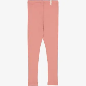 Rib Leggings - old rose Wheat