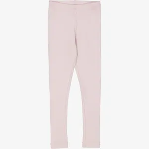Rib Leggings - soft lilac Wheat