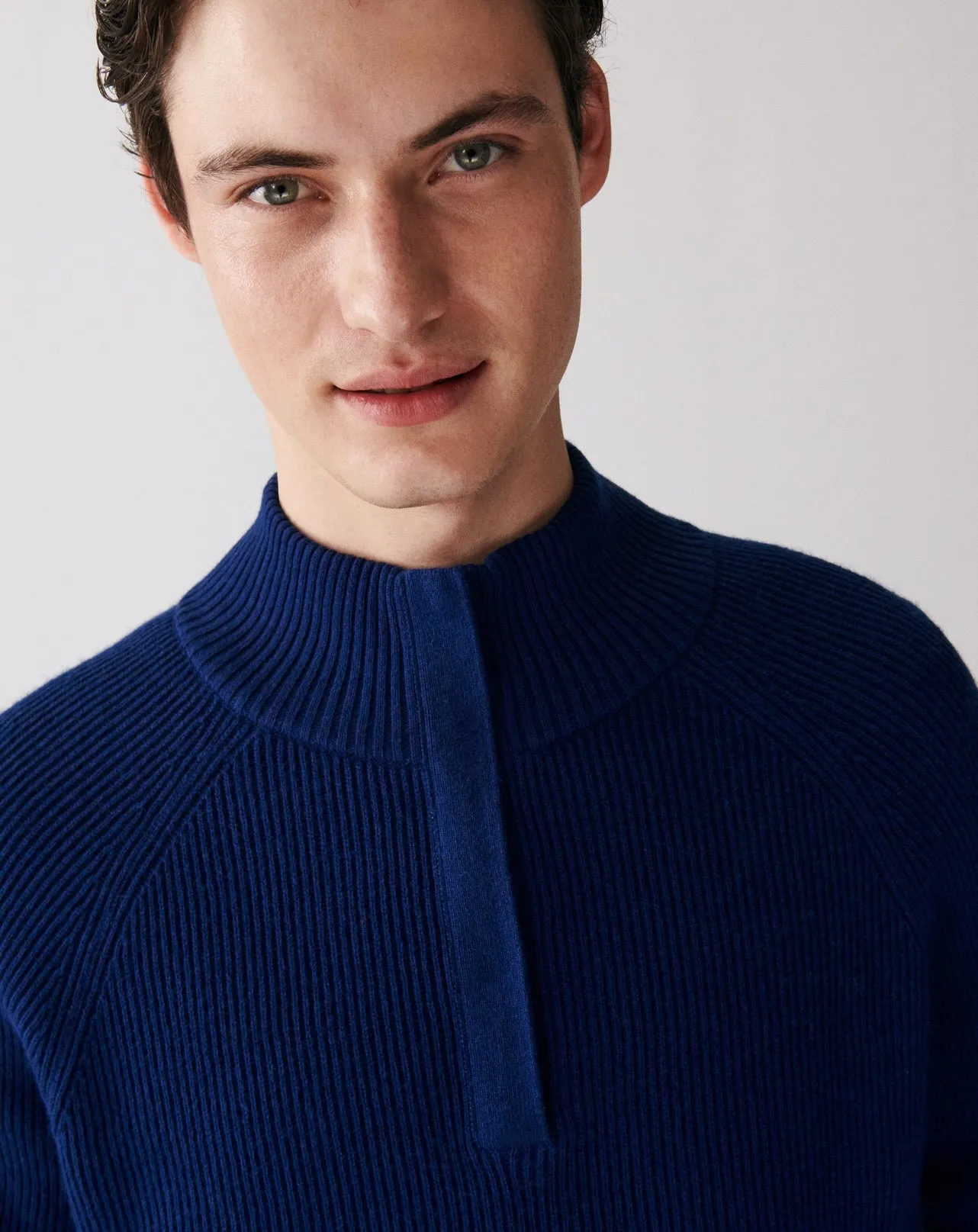 Ribbed trucker jacket Eric Bompard