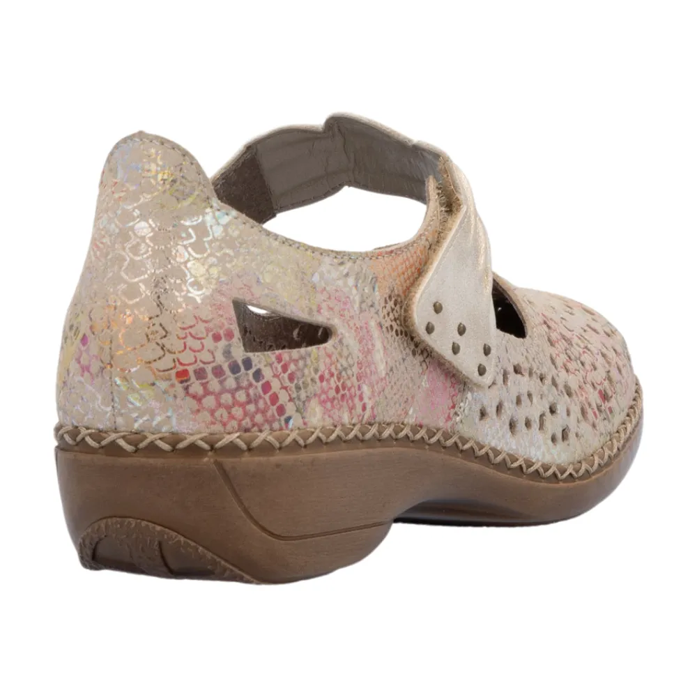 Rieker 41399-92 Womens Touch Fastening Shoe