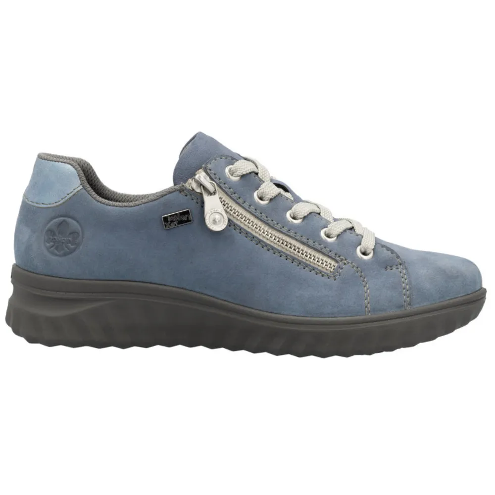Rieker 59000 TX Womens Leather Lace Up Trainer