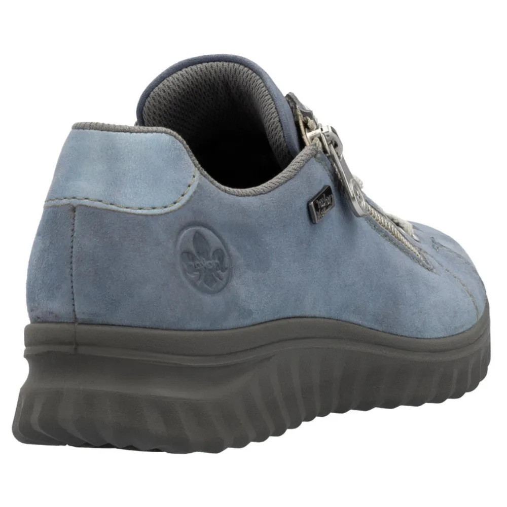 Rieker 59000 TX Womens Leather Lace Up Trainer