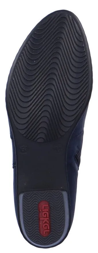 Rieker Y0775-14 Womens Heeled Ankle Boot