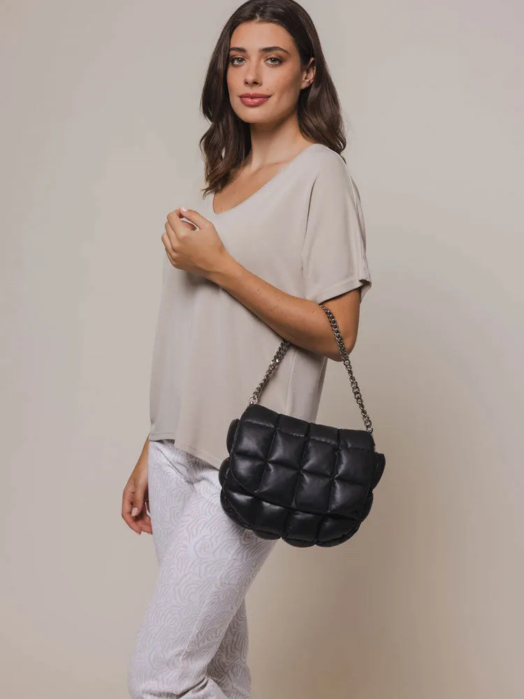 Rino & Pelle Geve Cross Body Bag Black