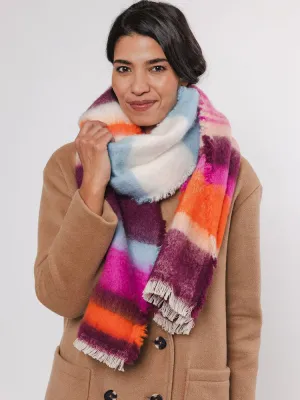 Rino & Pelle Reeve Scarf Multicoloured Stripe