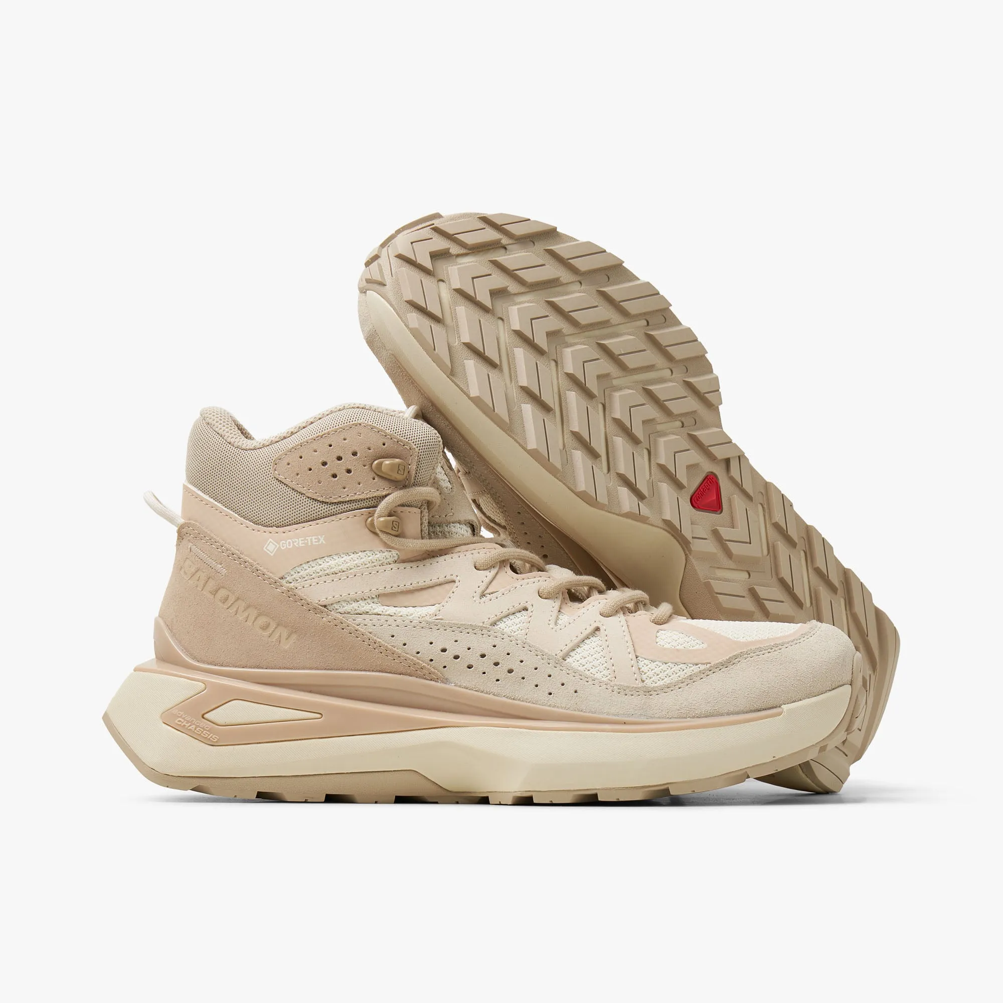 Salomon Advanced Odyssey ELMT Mid GORE-TEX Vanilla Ice / Almond Milk - Feather Grey