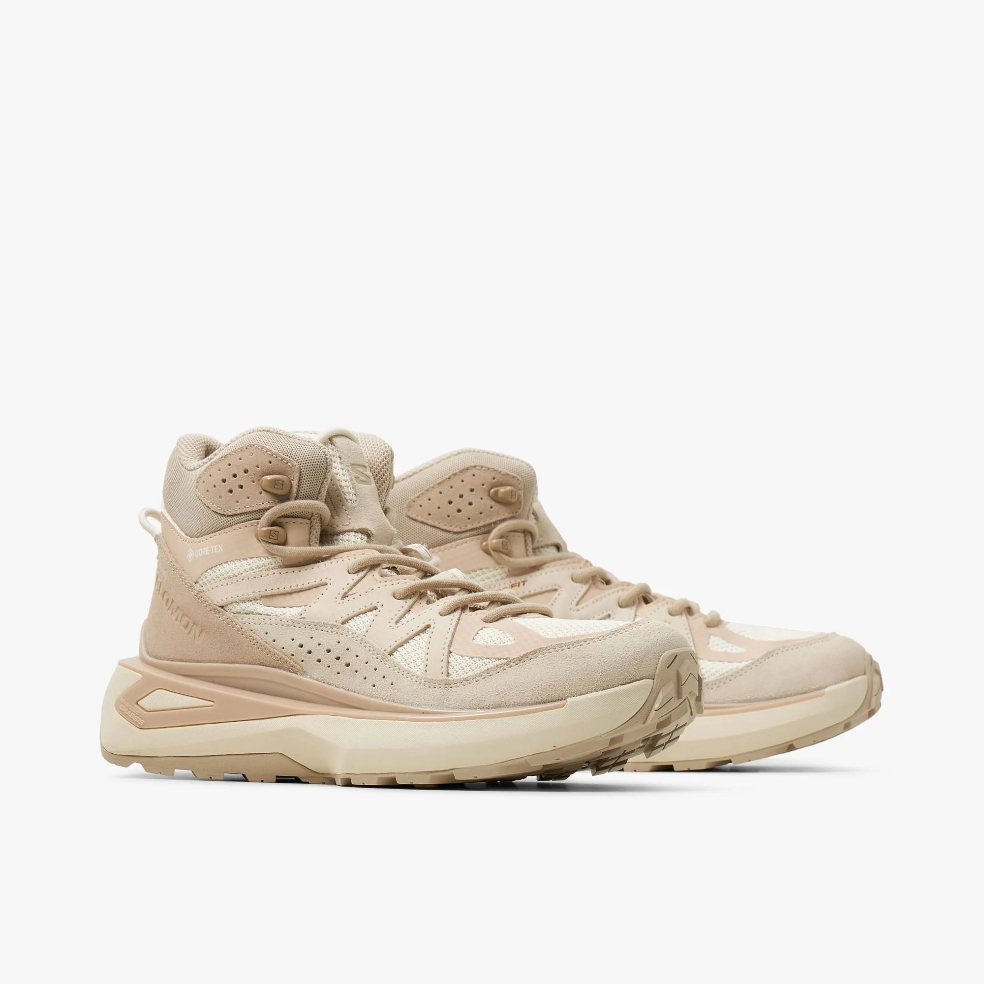 Salomon Advanced Odyssey ELMT Mid GORE-TEX Vanilla Ice / Almond Milk - Feather Grey