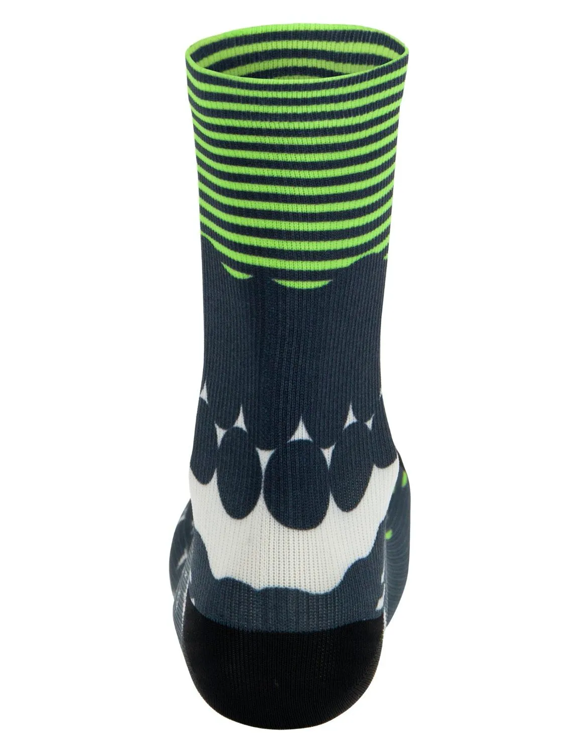 Santini Optic Unisex Cycling Socks (Fluo Green)