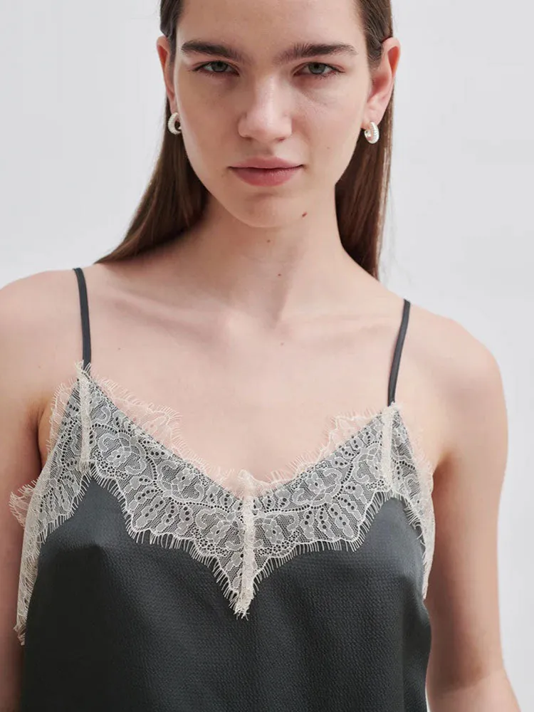 Second Female Noma Strap Top Volcanic Ash