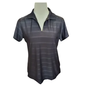 Slazenger Solid Striped Textured Polo Size M