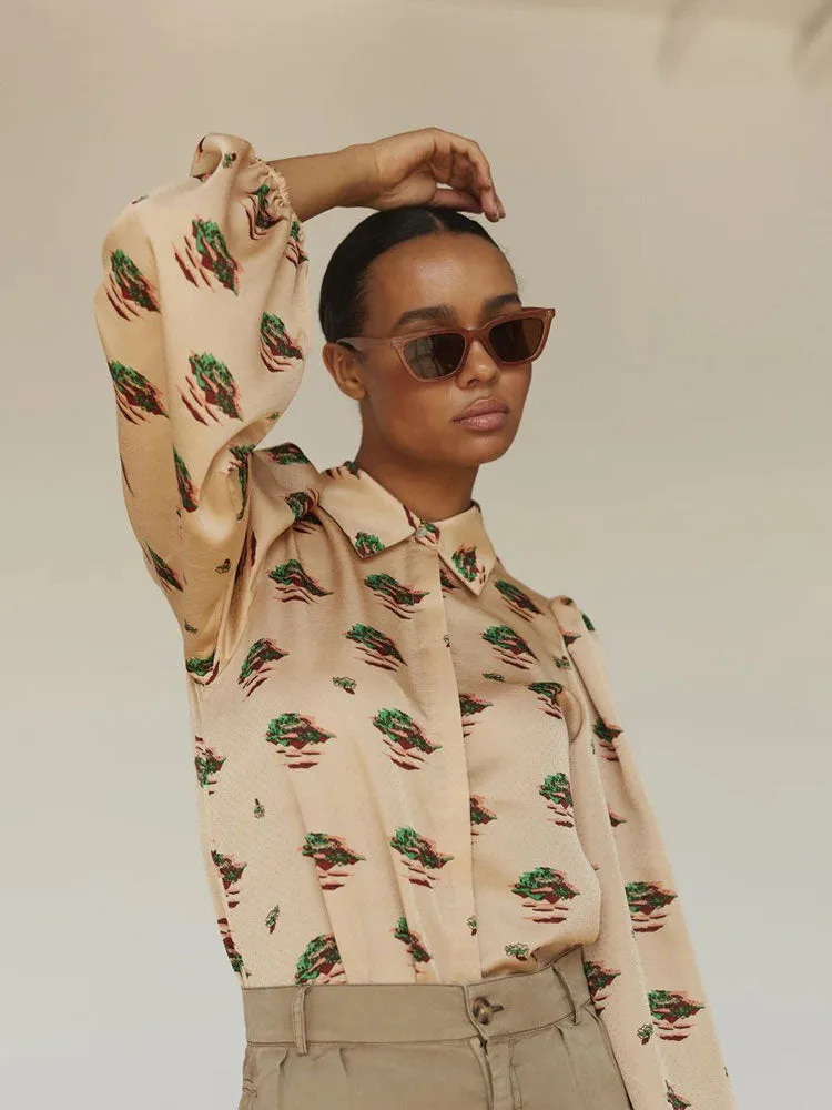 Sofie Schnoor Printed Blouse Beige