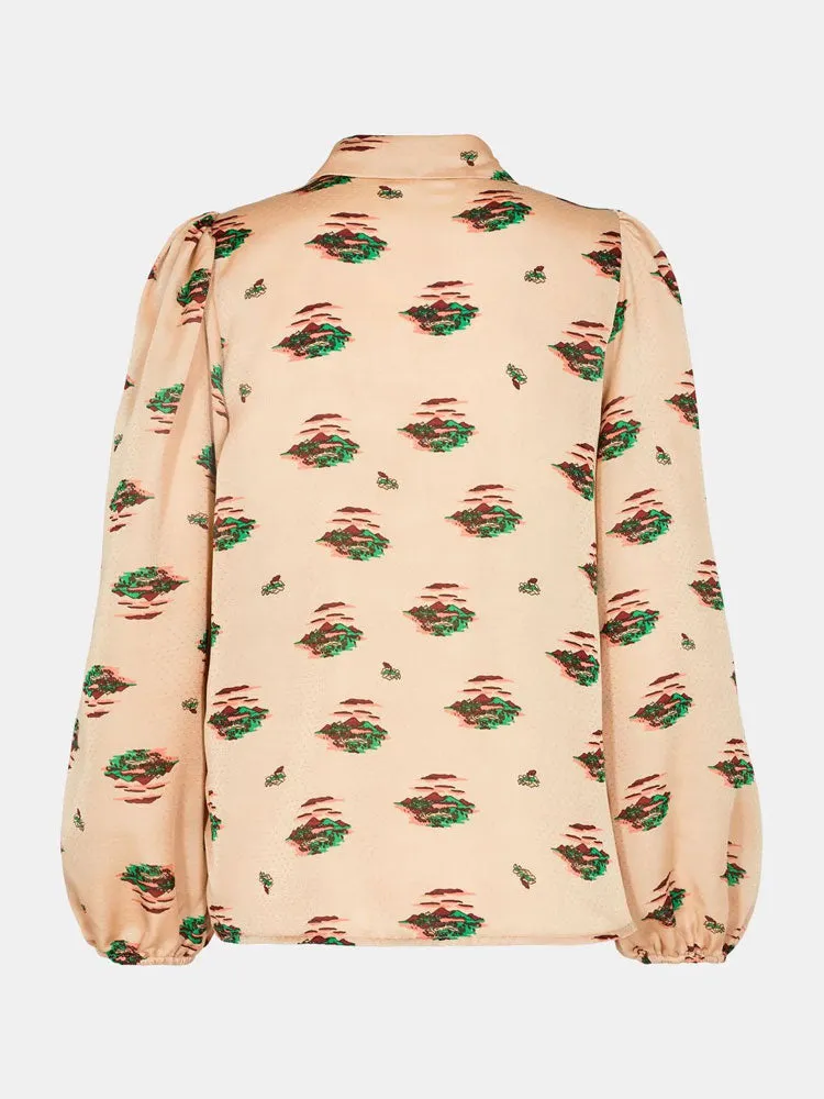 Sofie Schnoor Printed Blouse Beige