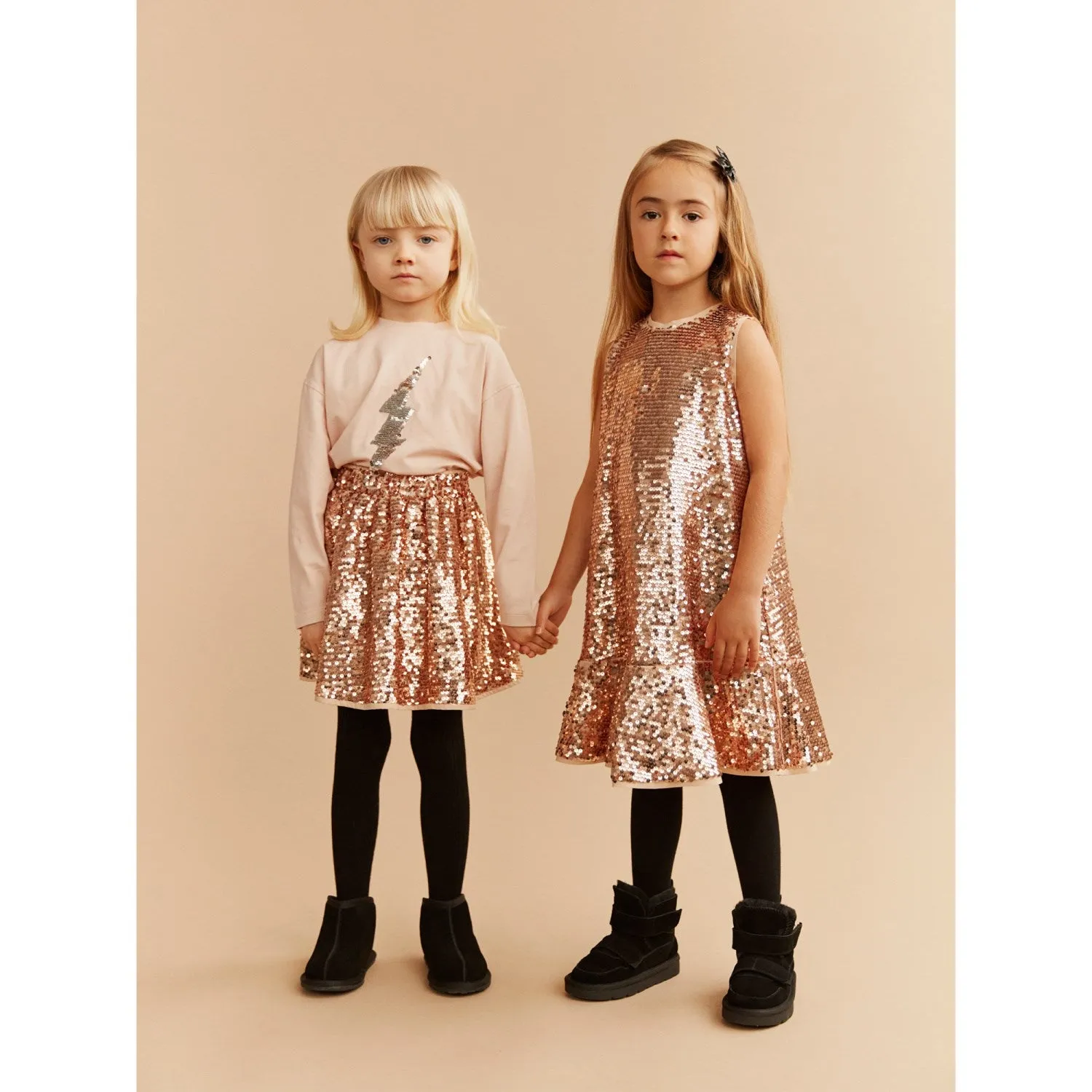 Sofie Schnoor Rose Gold Skirt