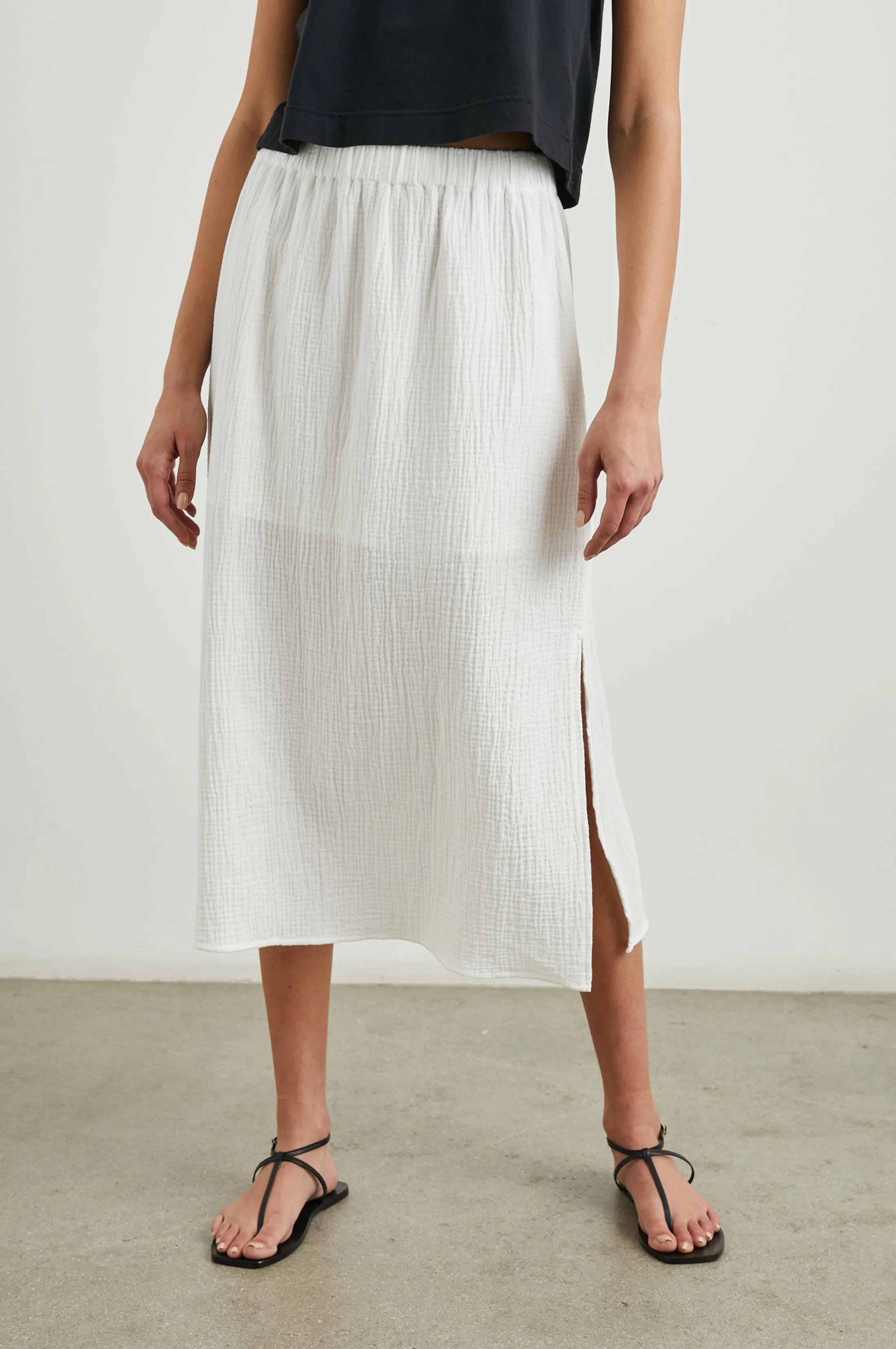 SORAYA SKIRT - WHITE Rails