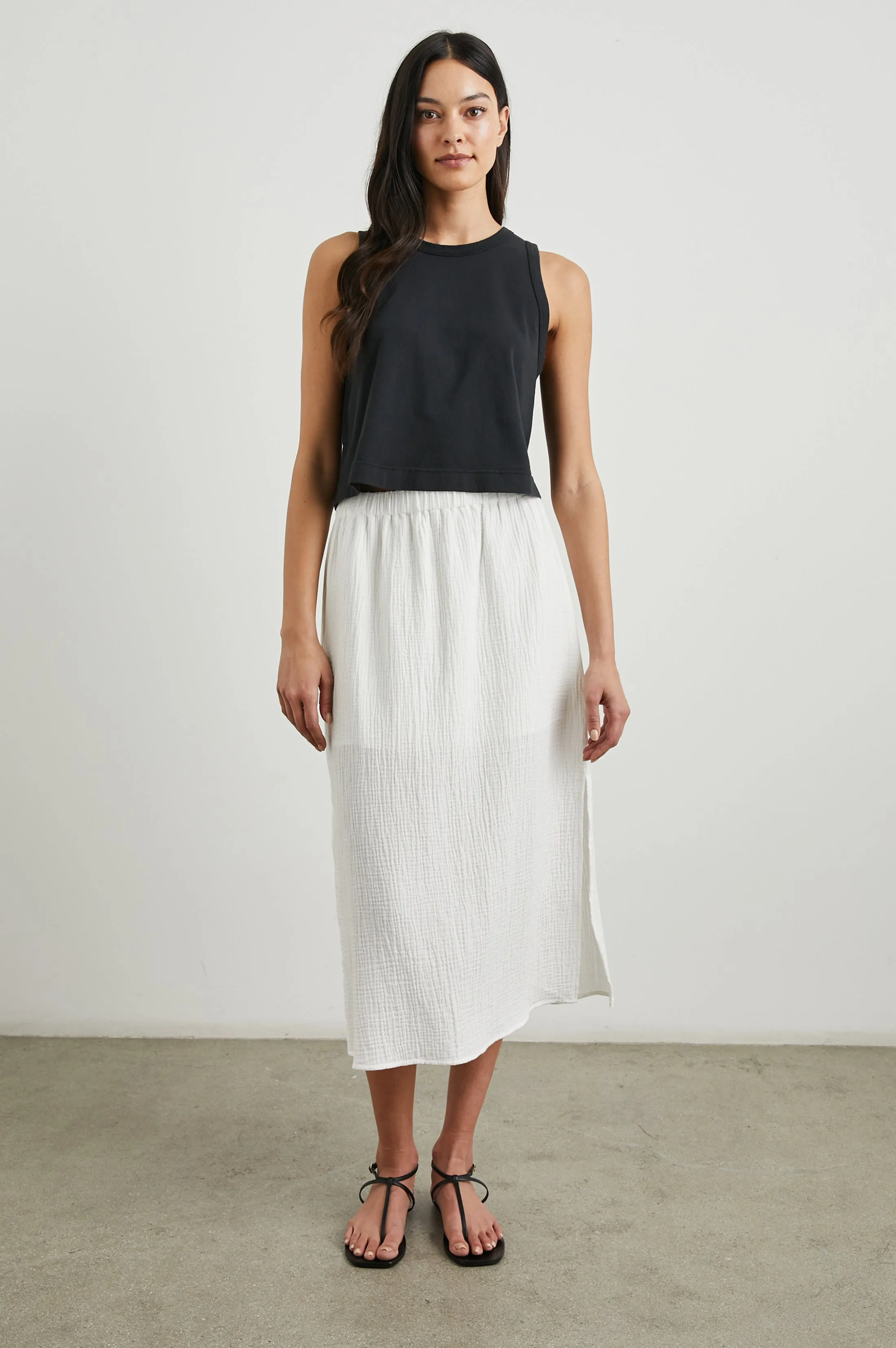 SORAYA SKIRT - WHITE Rails