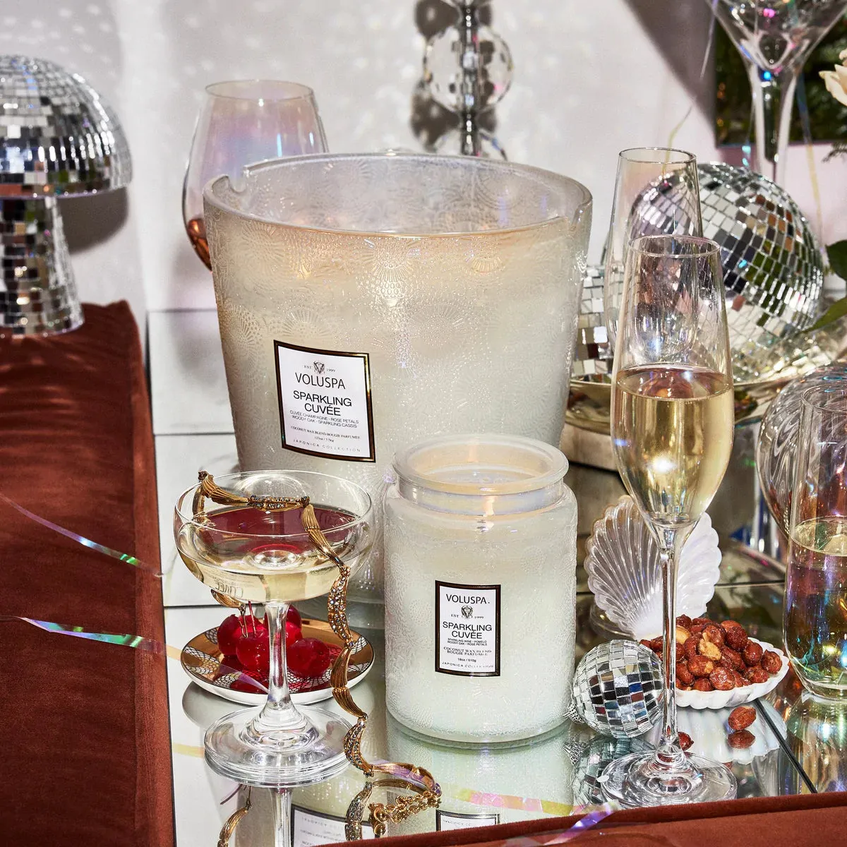 SPARKLING CUVEE LARGE JAR CANDLE