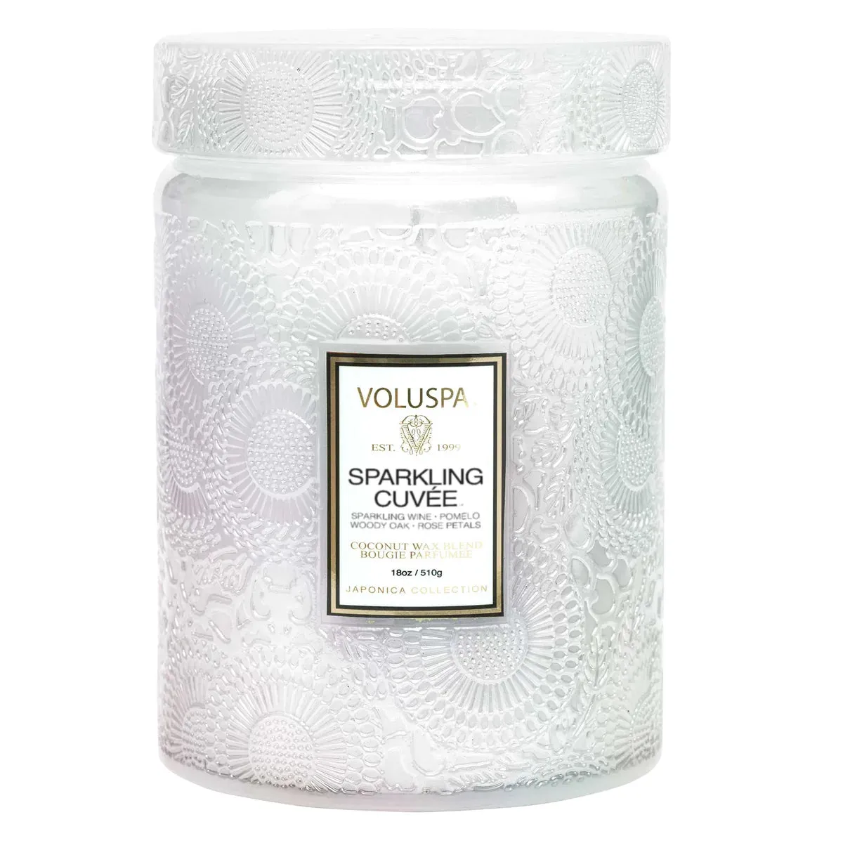 SPARKLING CUVEE LARGE JAR CANDLE