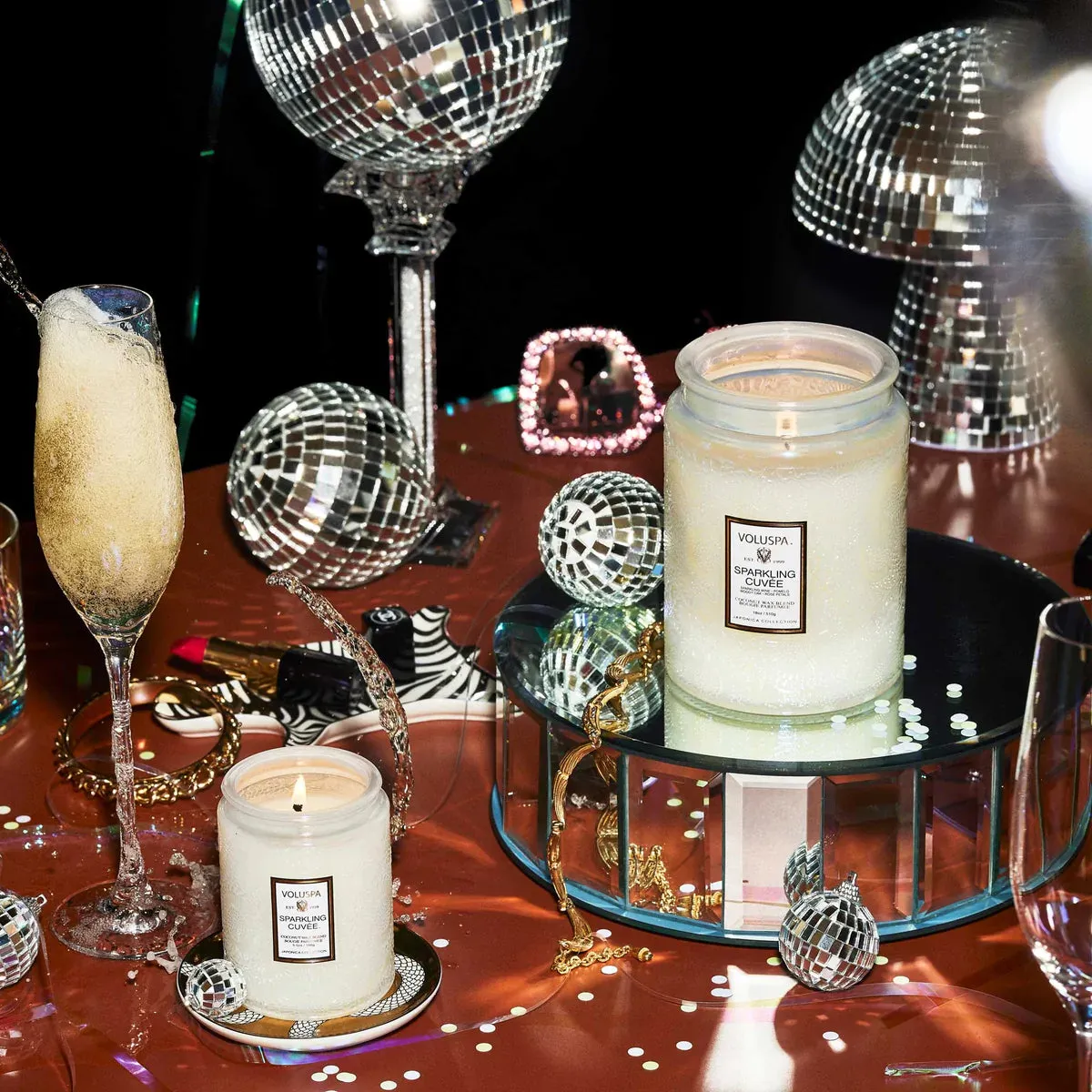 SPARKLING CUVEE LARGE JAR CANDLE