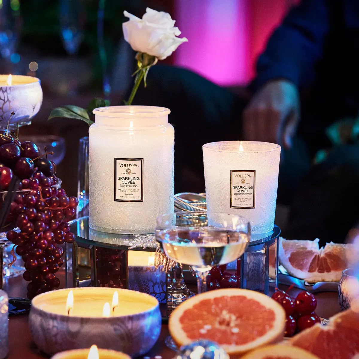 SPARKLING CUVEE LARGE JAR CANDLE