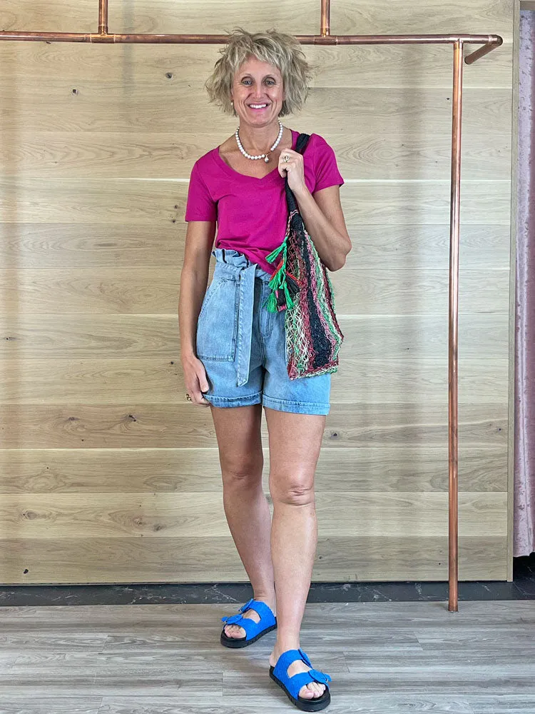 Summum Crochet Bag Multicolour