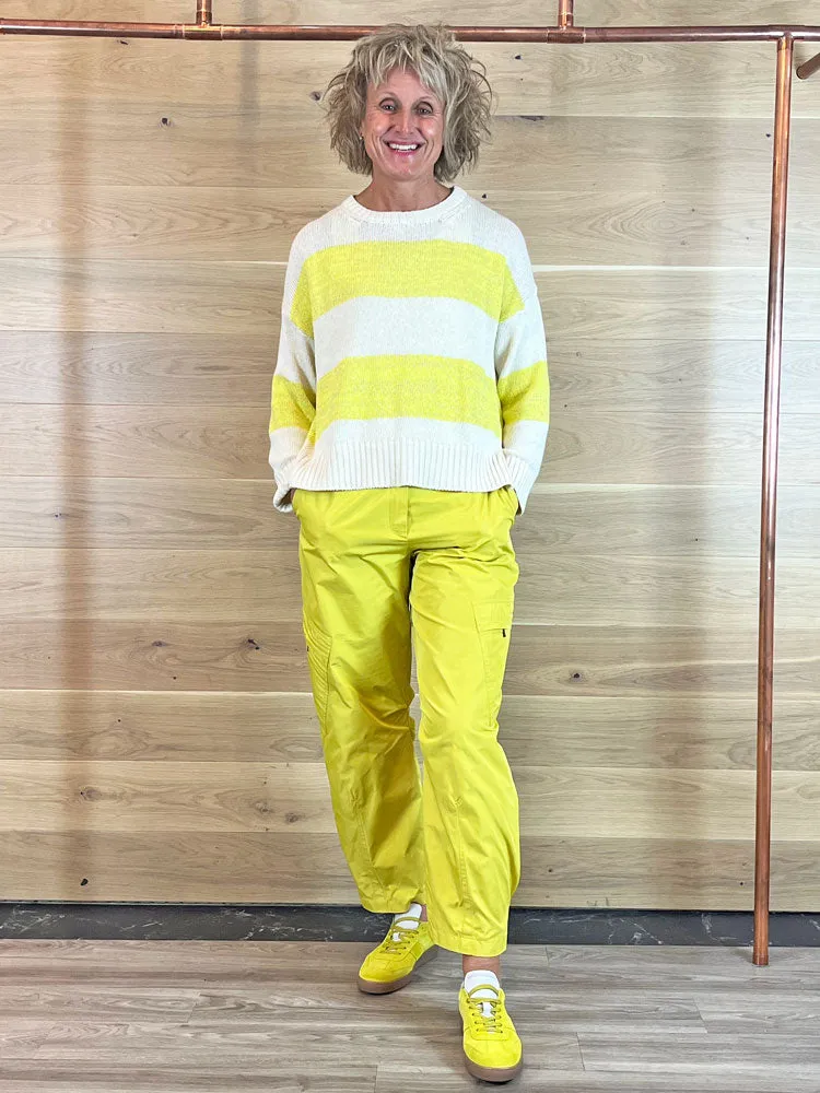 Summum Suede Trainers Mimosa Yellow