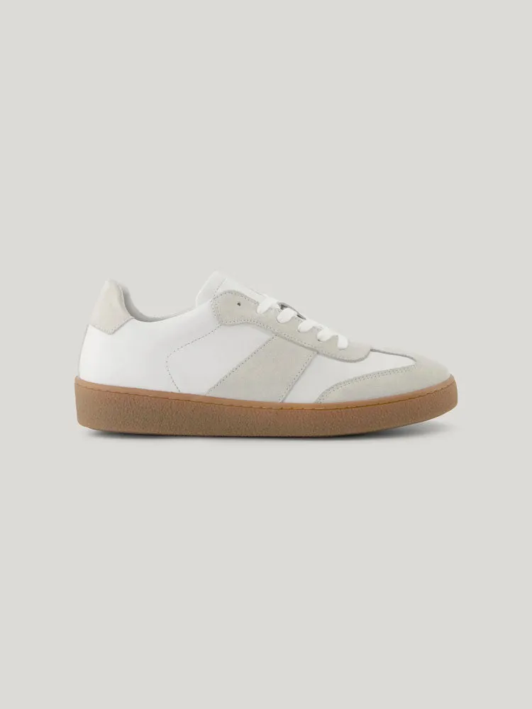 Summum Suede Trainers Off White