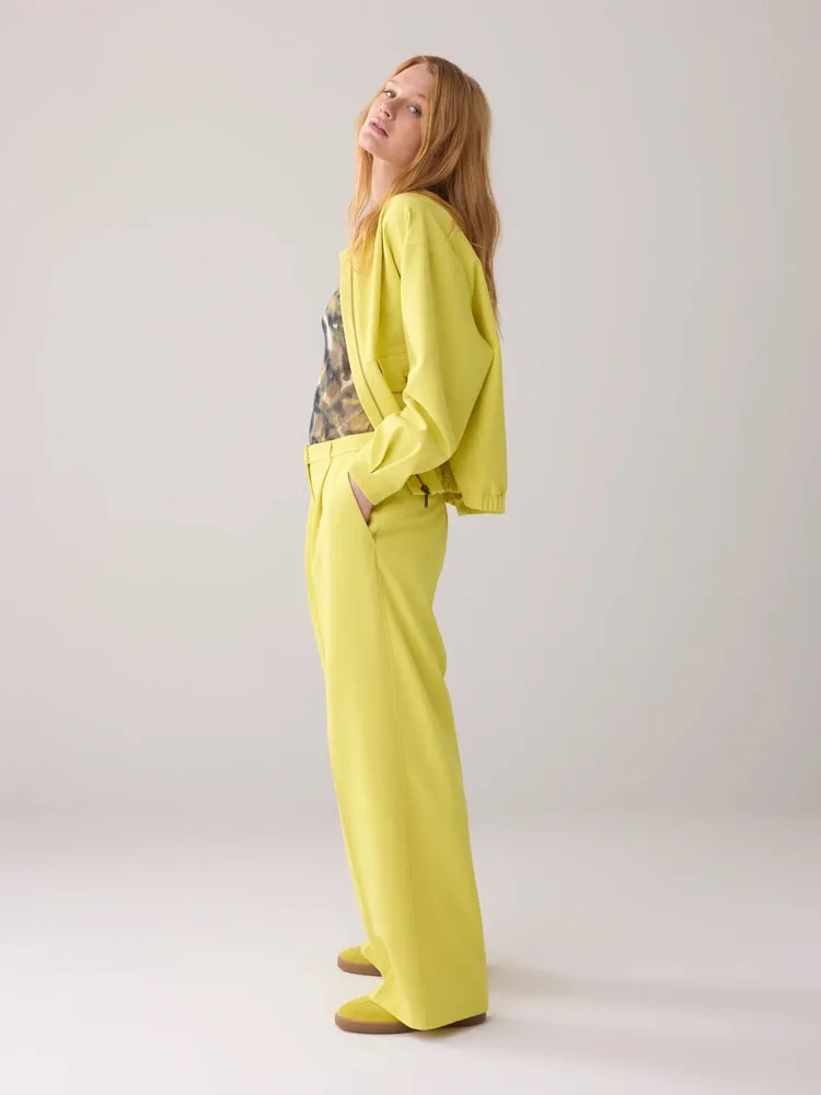 Summum Trousers Mimosa Yellow