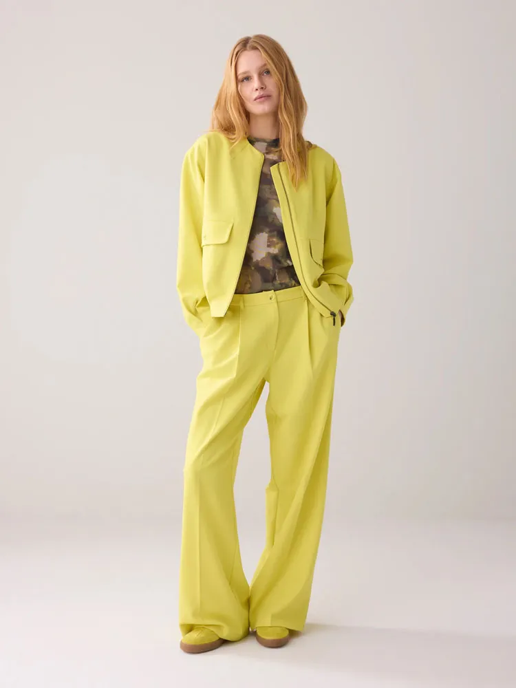 Summum Trousers Mimosa Yellow