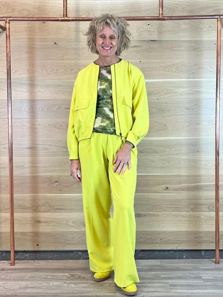 Summum Trousers Mimosa Yellow