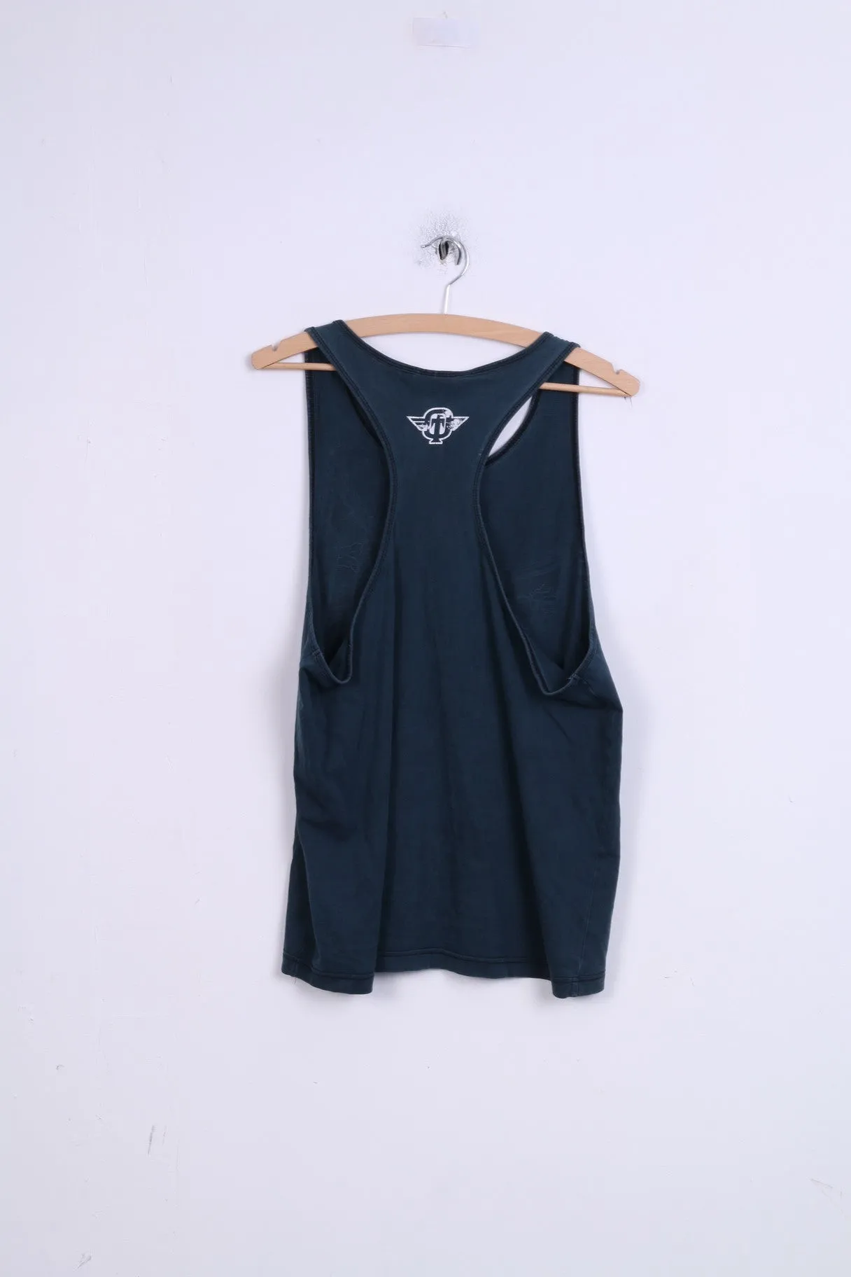 Tapout Womens L Sleeveless Athletic Top Boxing Sport MMA KSW Inky