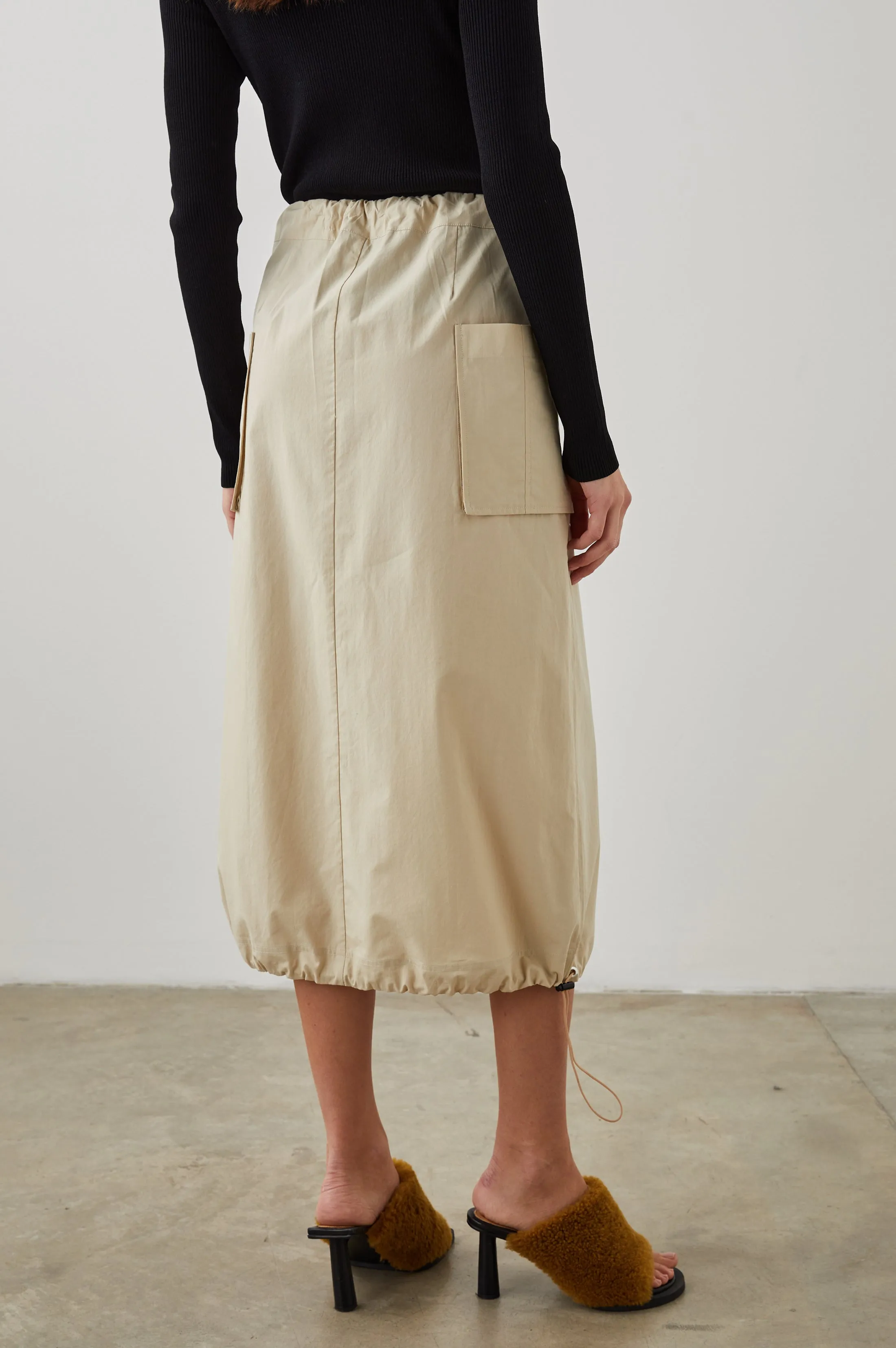 TATIANA SKIRT - TIDAL FOAM Rails
