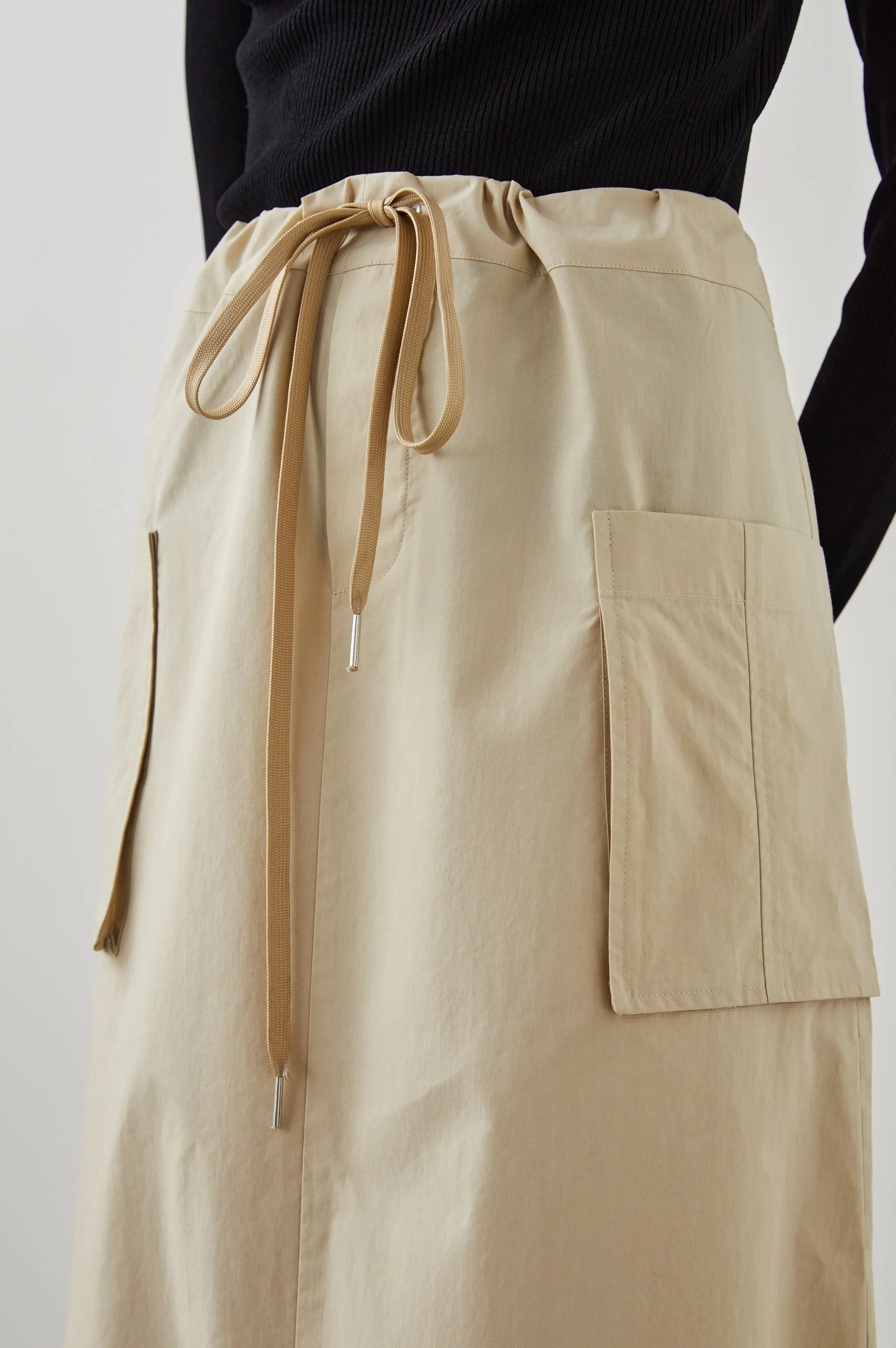 TATIANA SKIRT - TIDAL FOAM Rails