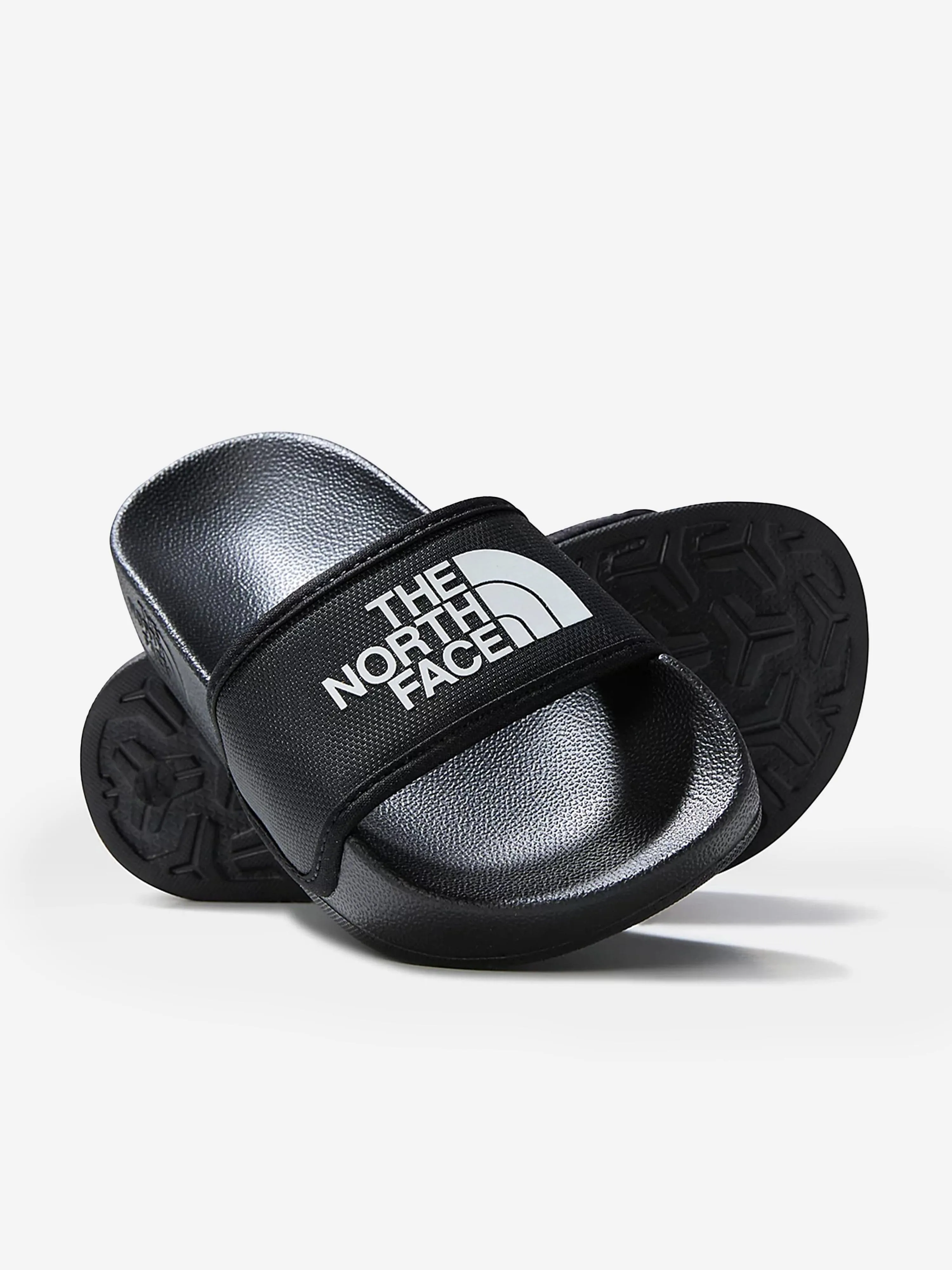 The North Face Kids Base Camp Sliders III in Black